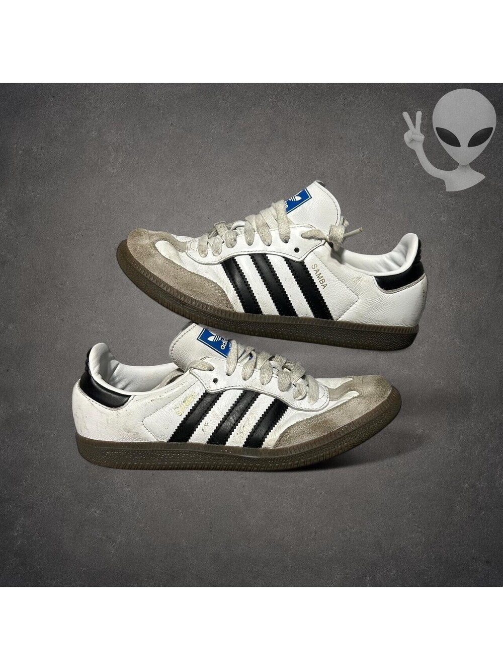 adidas Samba OG White Black Gum Men's US 5.5 Women's US 7 B75806